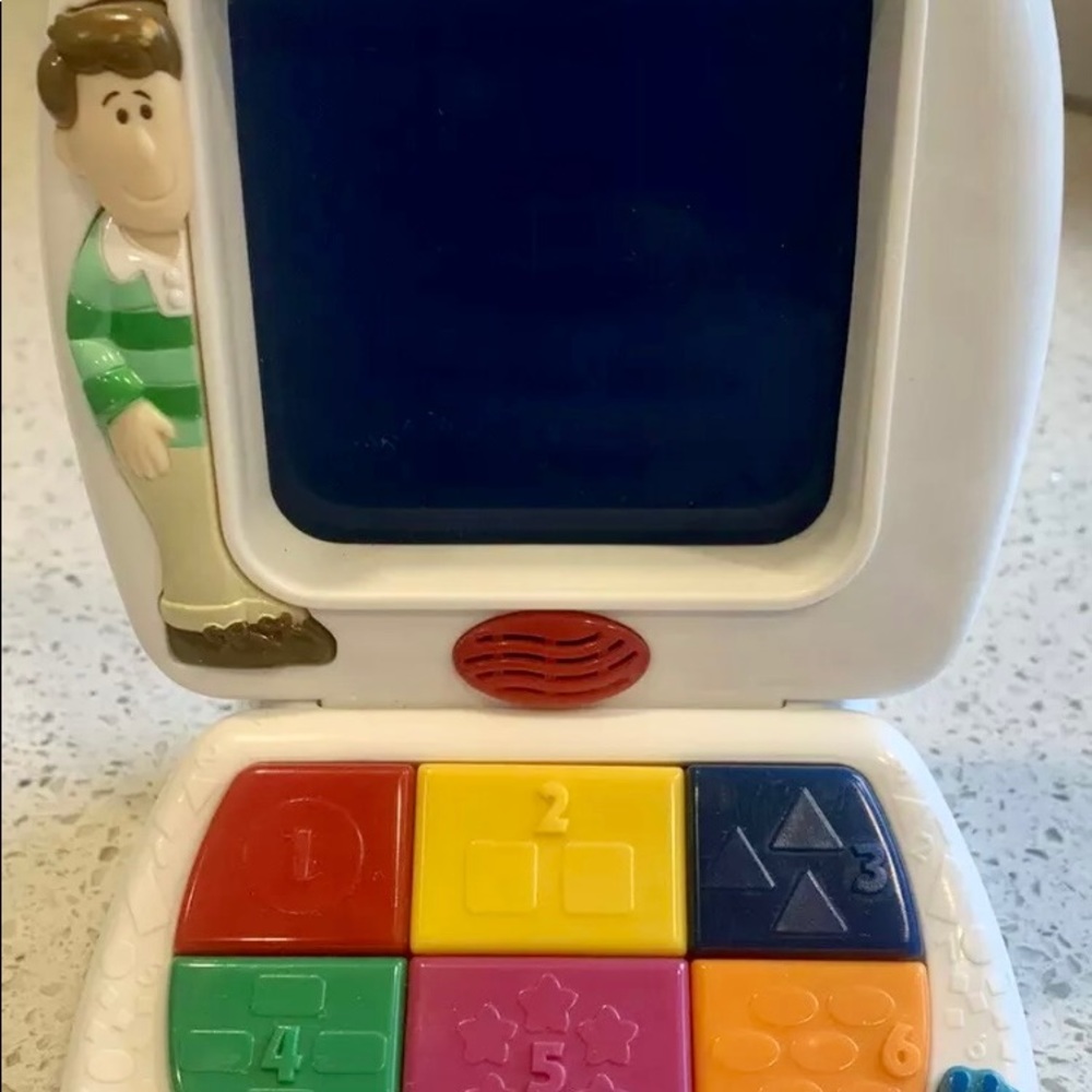 ORIGINAL Viacom Nick Jr. Blue's Clues Learning Lesson Computer - Picture 3 of 8